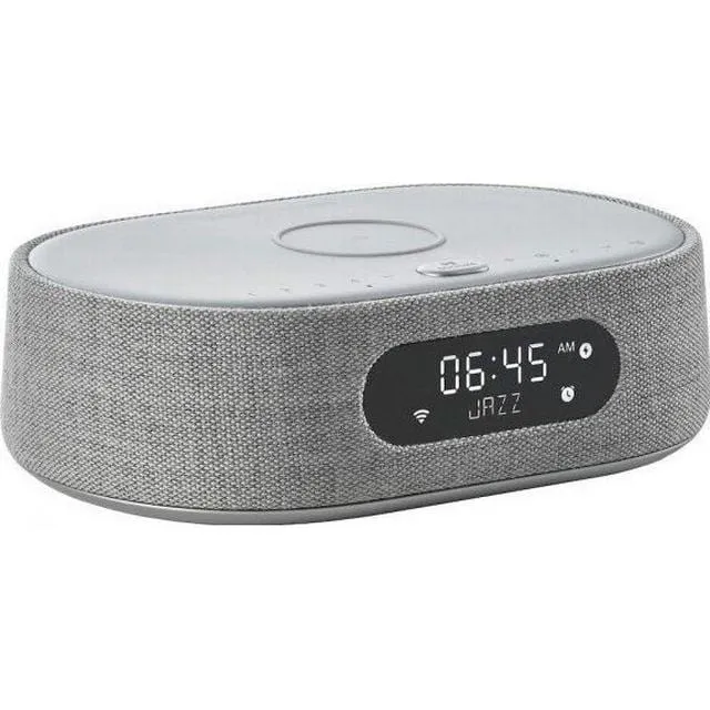 Harman Kardon Citation Oasis voice-controlled speaker with DAB/DAB  radio and wireless phone charging - Grey