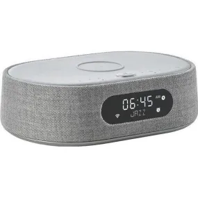 Harman Kardon Citation Oasis voice-controlled speaker with DAB/DAB  radio and wireless phone charging - Grey