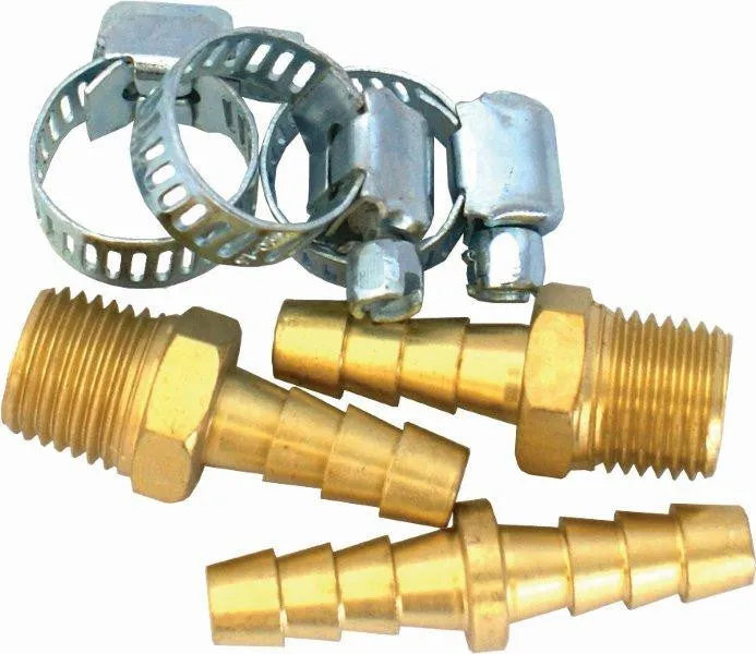 HOSE REPAIR KIT 8MM WITH DOUBLE UNION AND HOSE CLIPS