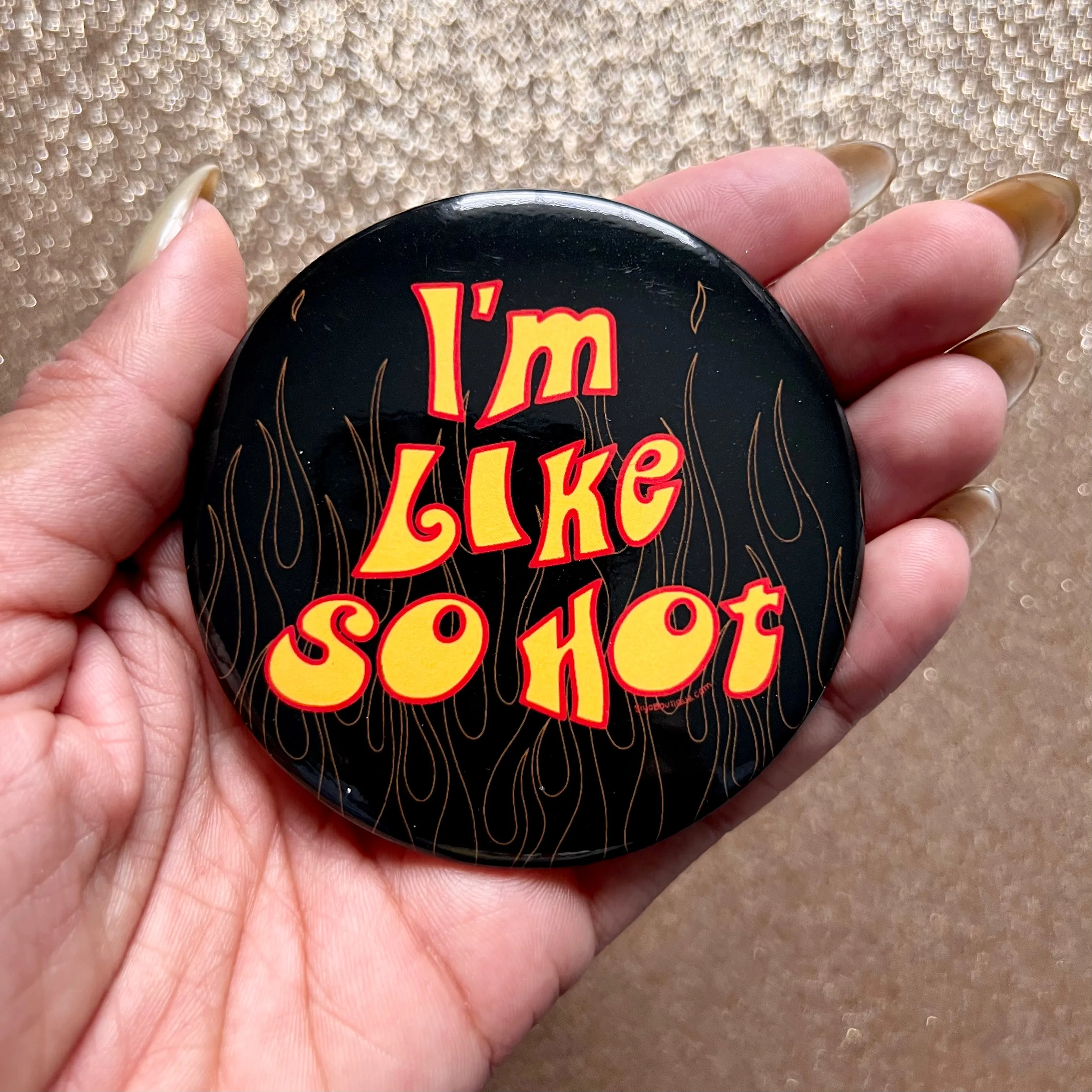 I'm So Hot Pocket Mirror