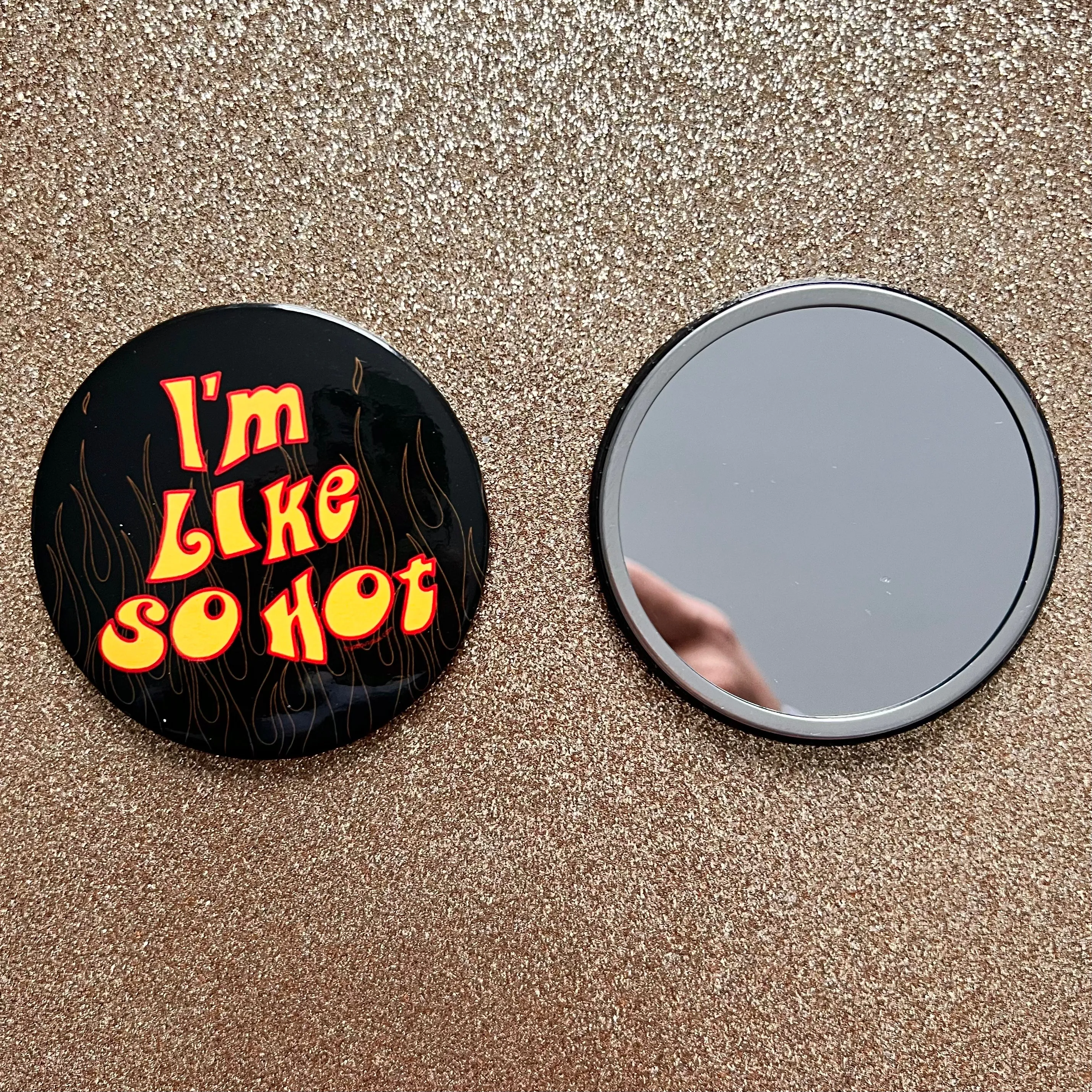 I'm So Hot Pocket Mirror