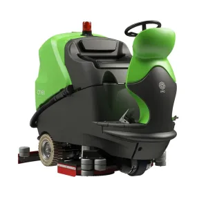 IPC Eagle 28" Ride-On Auto Floor Scrubber with Pad Driver, 240 ah Battery   Charger