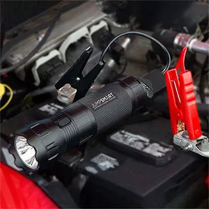 JumpSmart 3-in-1 Vehicle Jump Starter, Flashlight & Power Bank