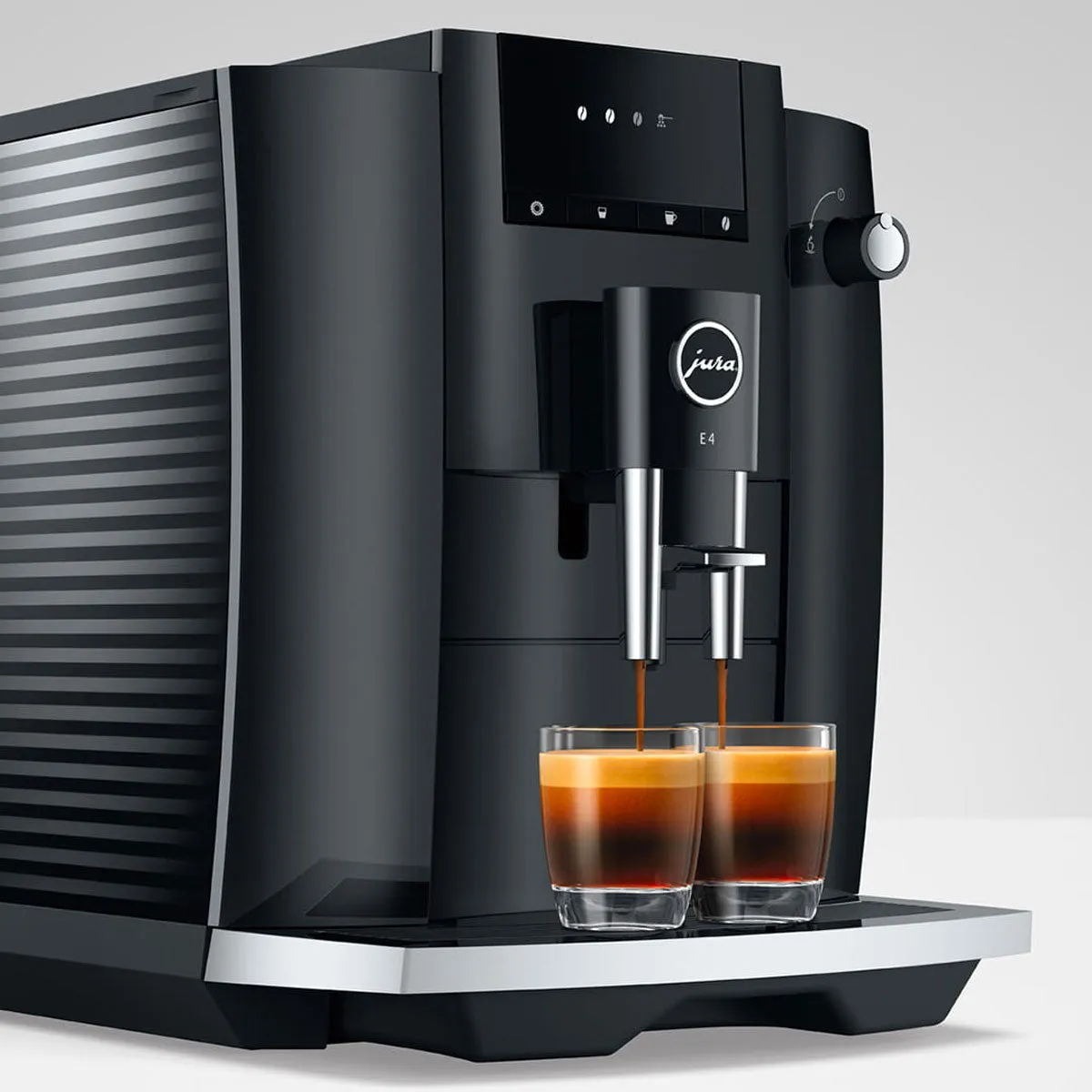 Jura E4 Automatic Espresso Machine, Piano Black #15466