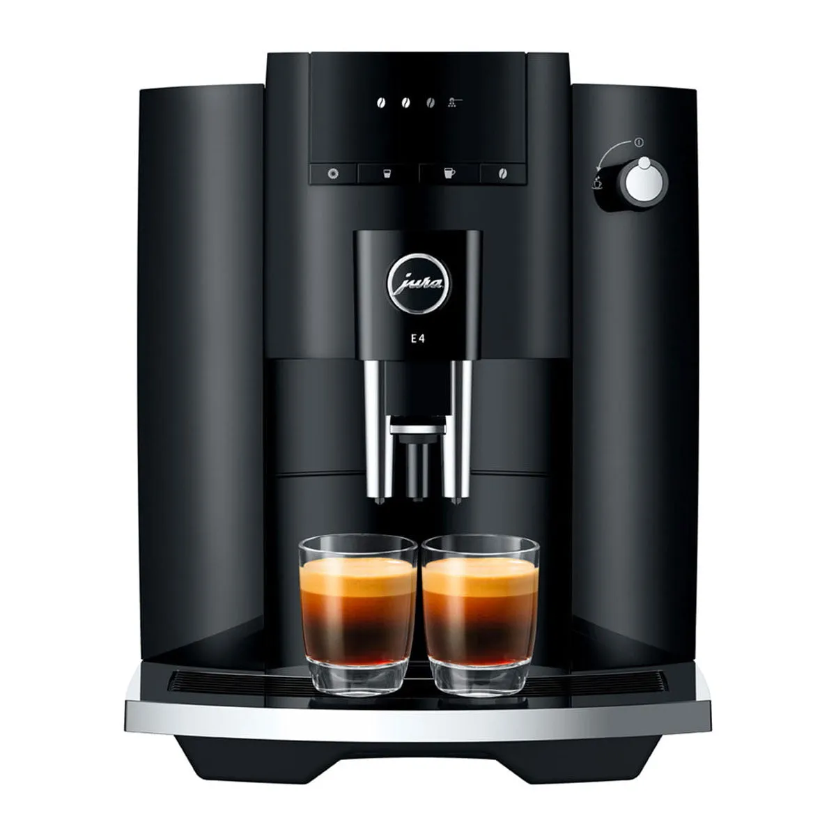 Jura E4 Automatic Espresso Machine, Piano Black #15466