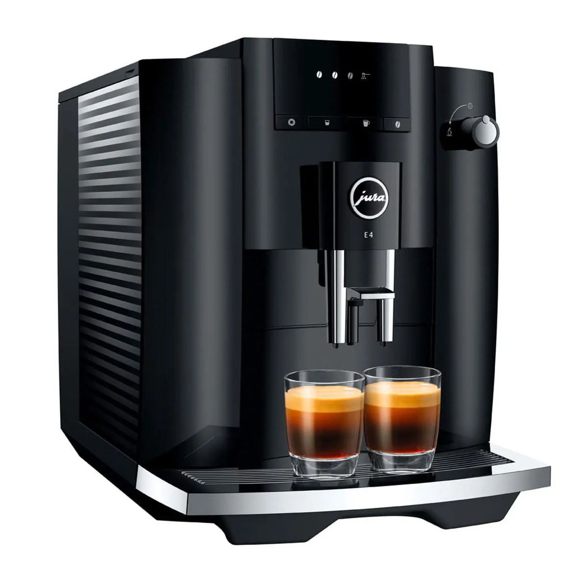 Jura E4 Automatic Espresso Machine, Piano Black #15466