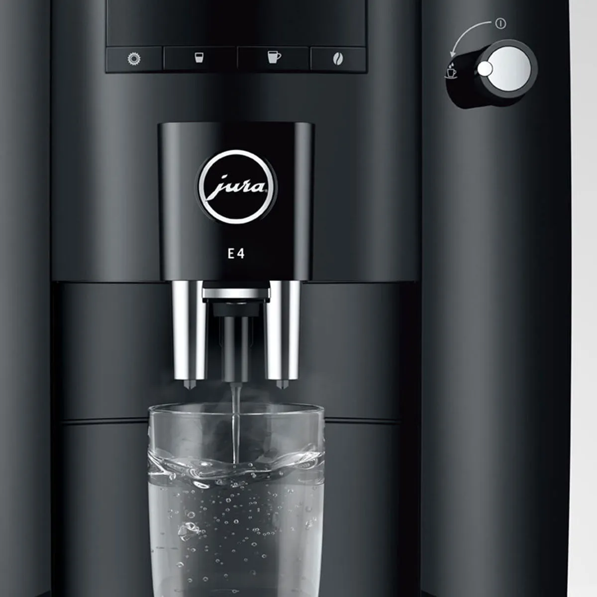 Jura E4 Automatic Espresso Machine, Piano Black #15466