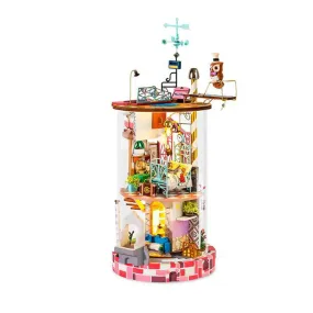 Kidstoylover - Robotime Rolife Bloomy House DIY Kit