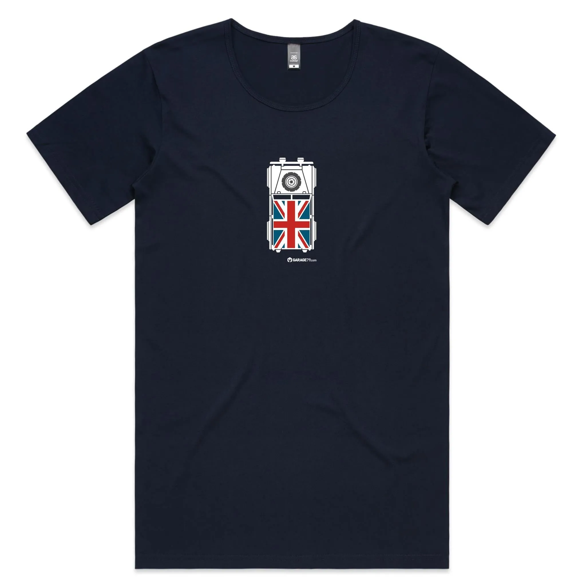 Land Rover Top View Mens Scoop Neck T-Shirt