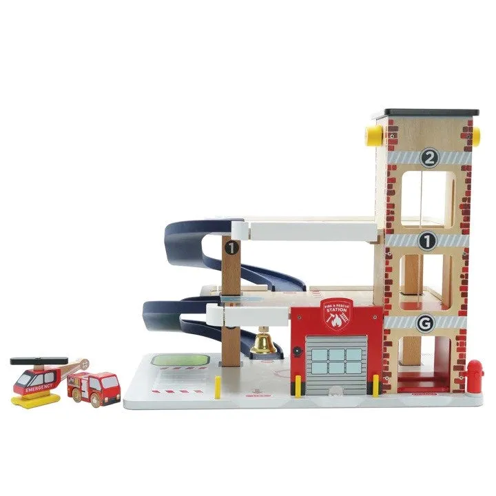 Le Toy Van Fire & Rescue Garage