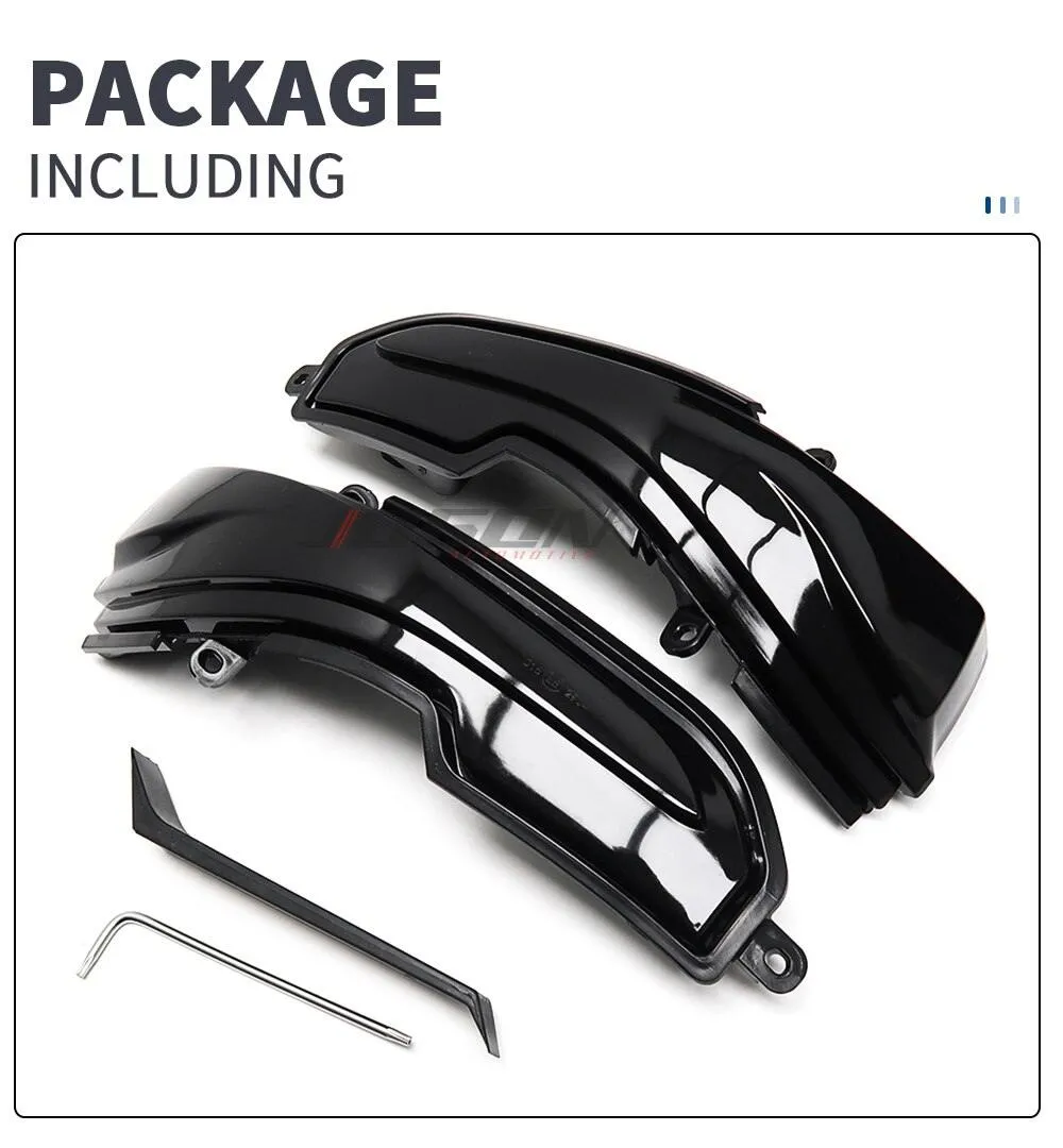 LED Dynamic Turn Side Mirror Sequential Light For Infiniti Q50 (Q30 Q60 Q70 QX50 QX60 QX70)