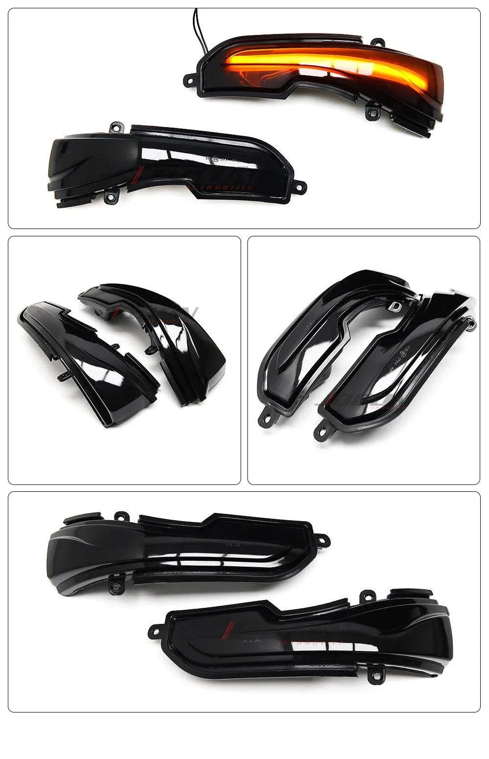 LED Dynamic Turn Side Mirror Sequential Light For Infiniti Q50 (Q30 Q60 Q70 QX50 QX60 QX70)