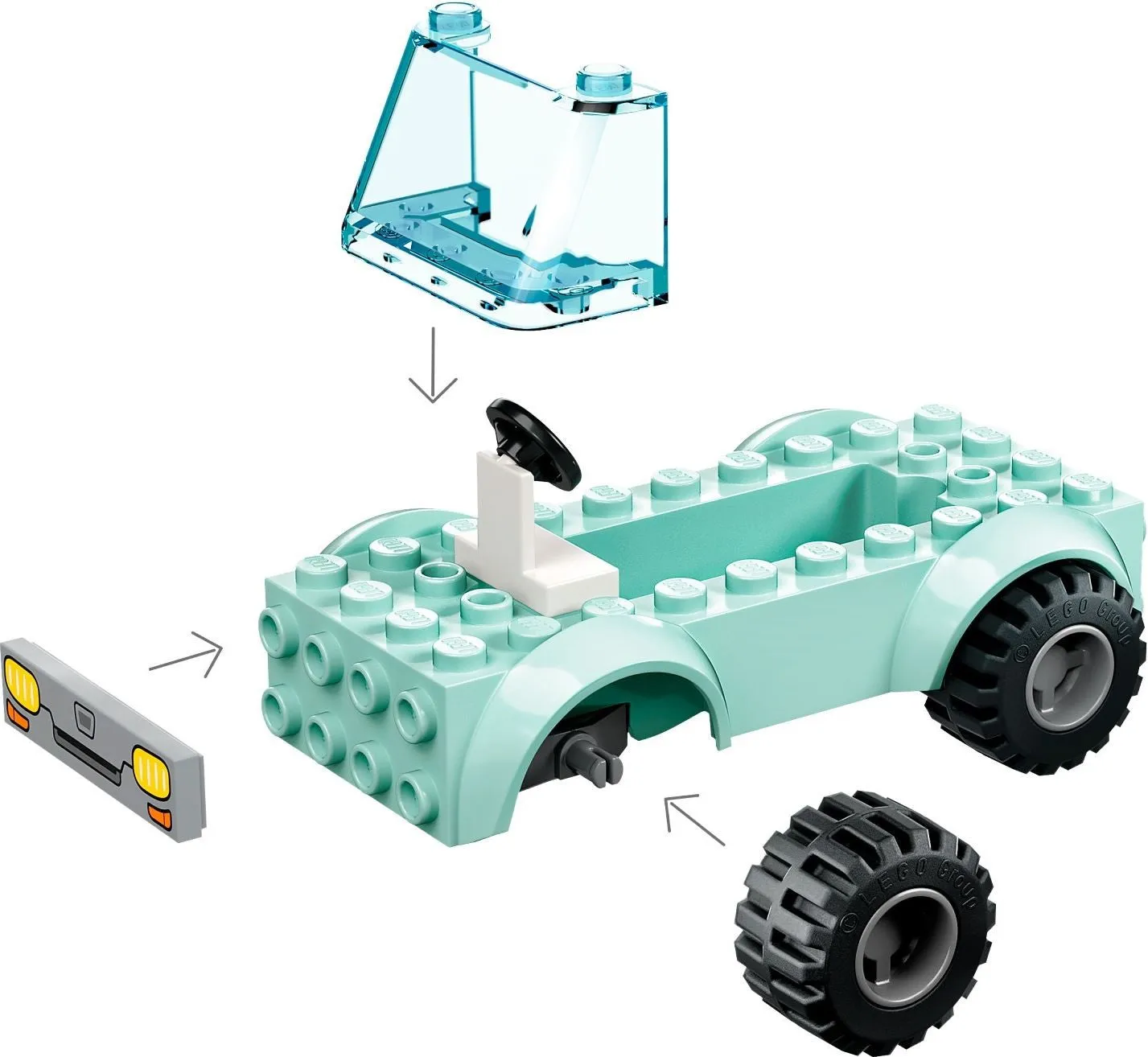 LEGO 60382: City: Vet Van Rescue