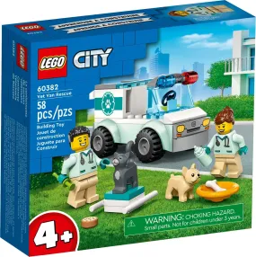 LEGO 60382: City: Vet Van Rescue