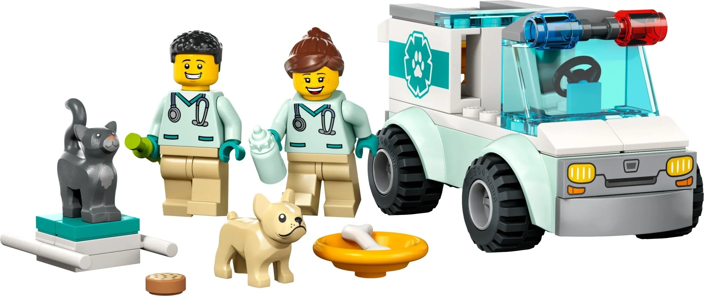 LEGO 60382: City: Vet Van Rescue