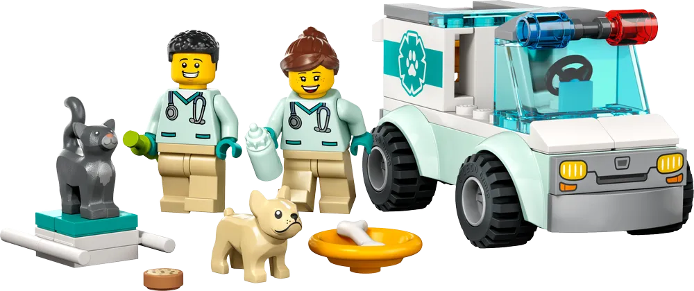 LEGO City Vet Van Rescue 60382