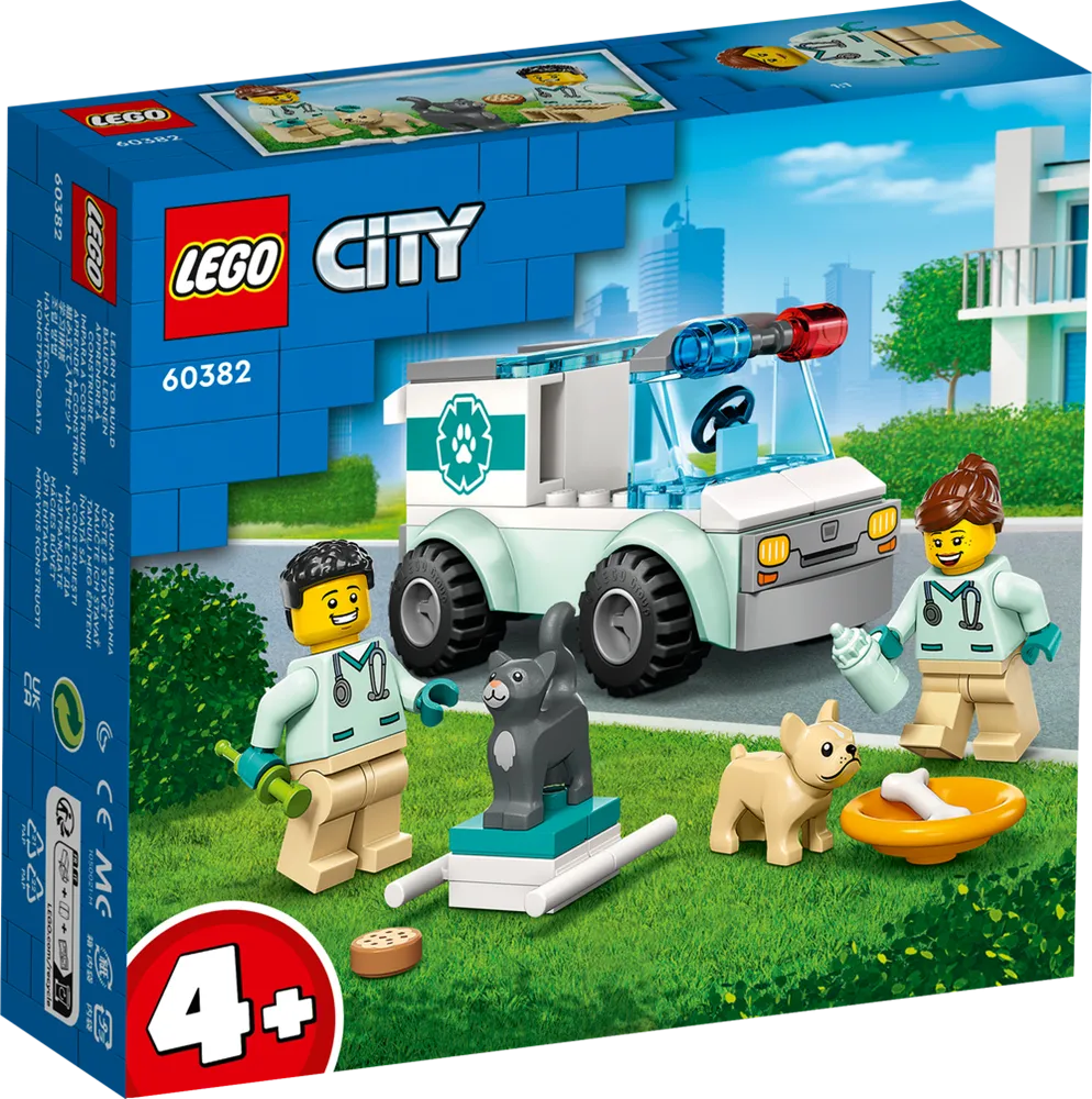 LEGO City Vet Van Rescue 60382