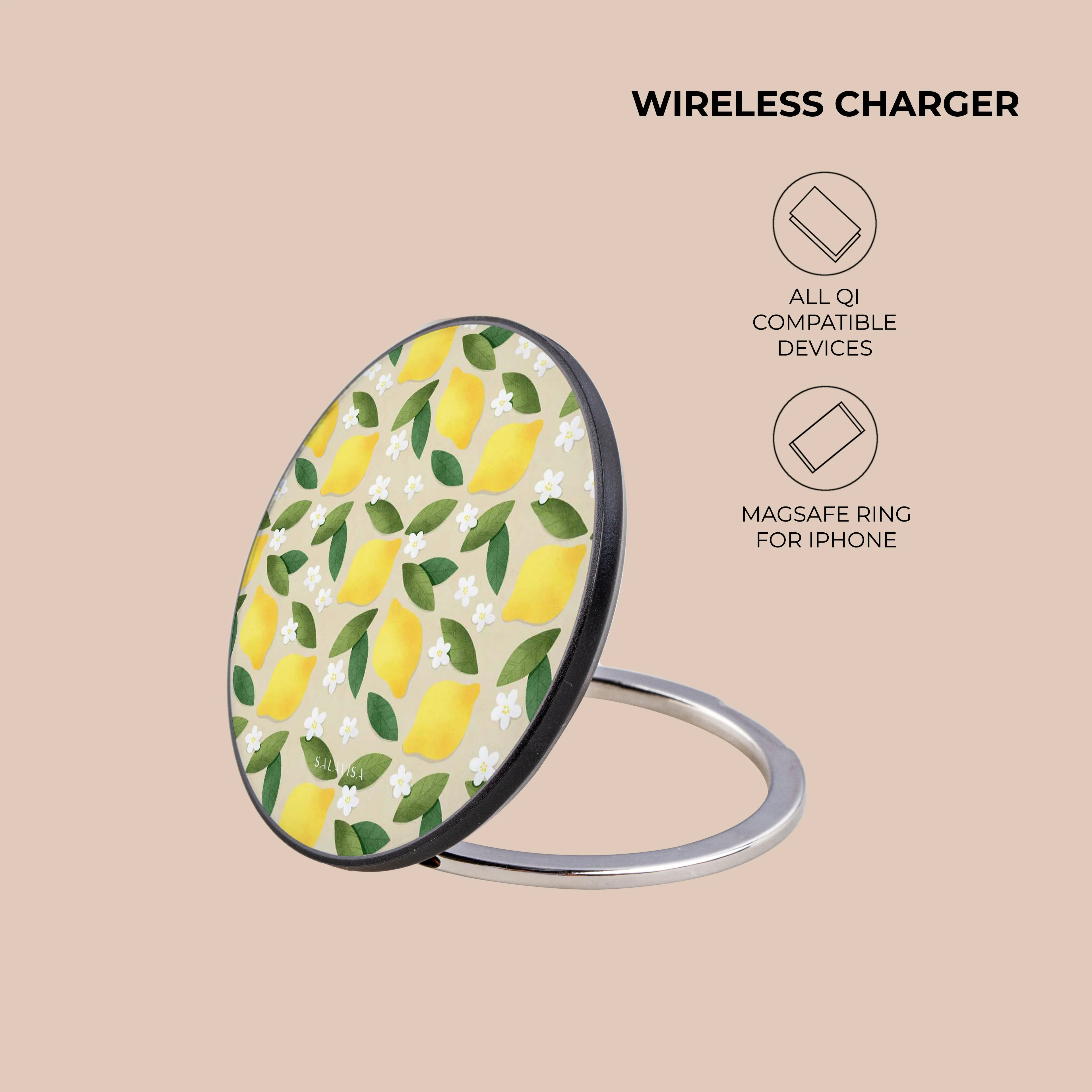 Lemon Summer Mix Wireless Charger