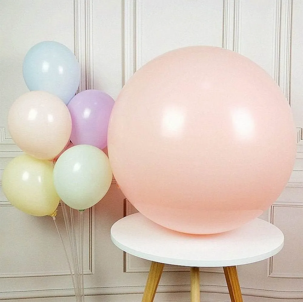 Light Pink 24" (2 foot) Giant Pink Pastel Balloons