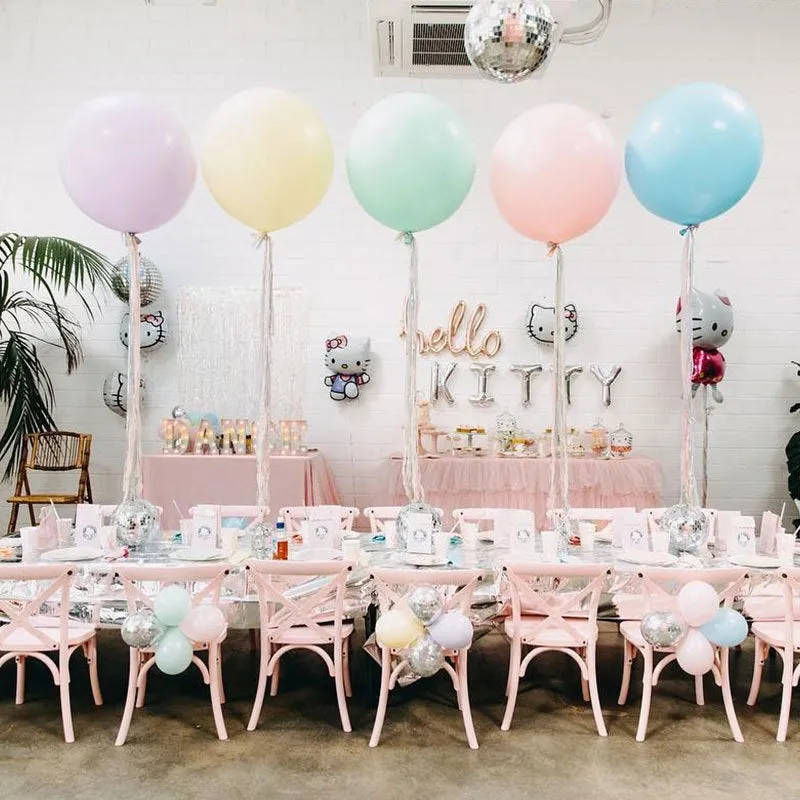 Light Pink 24" (2 foot) Giant Pink Pastel Balloons