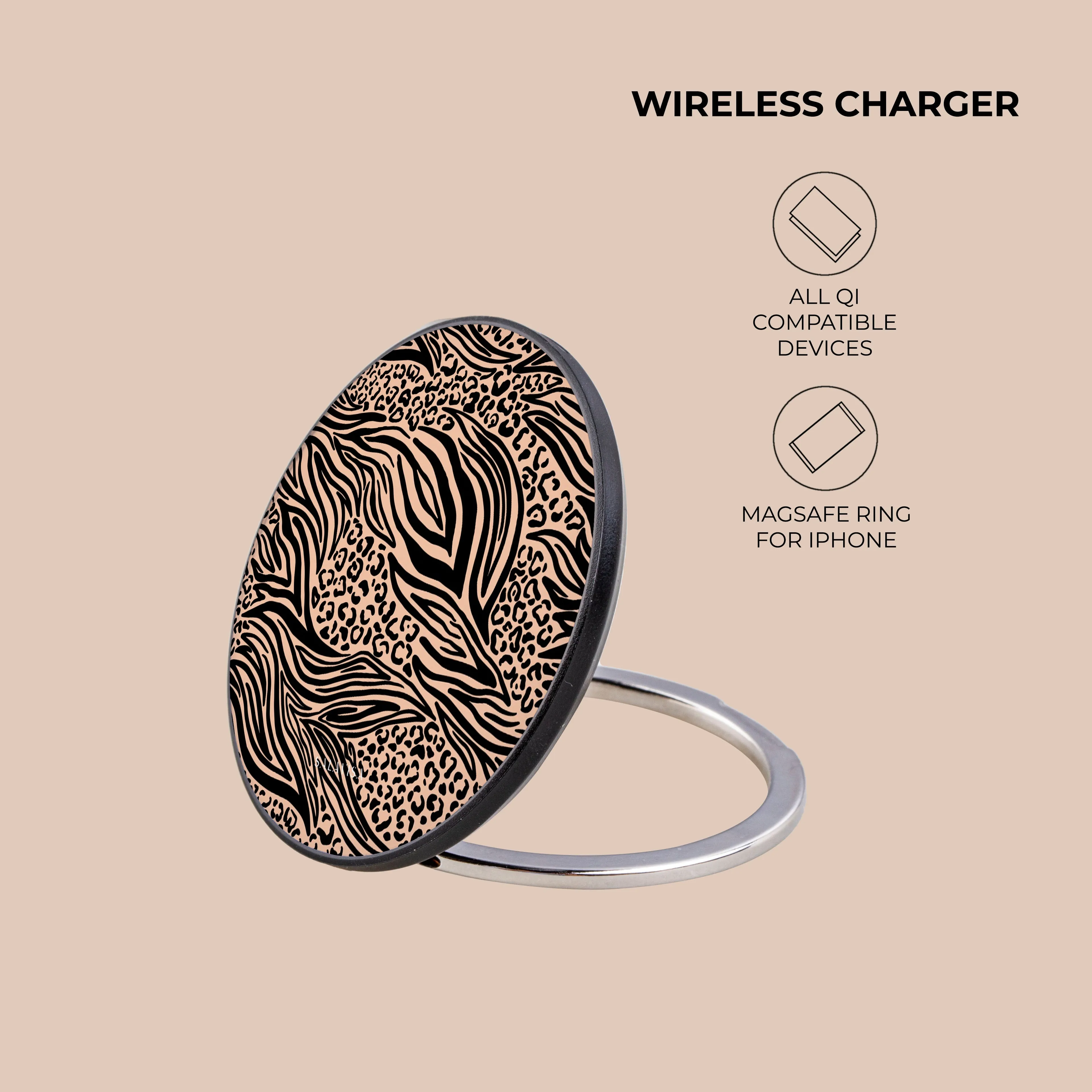 Light Zebra Wireless Charger