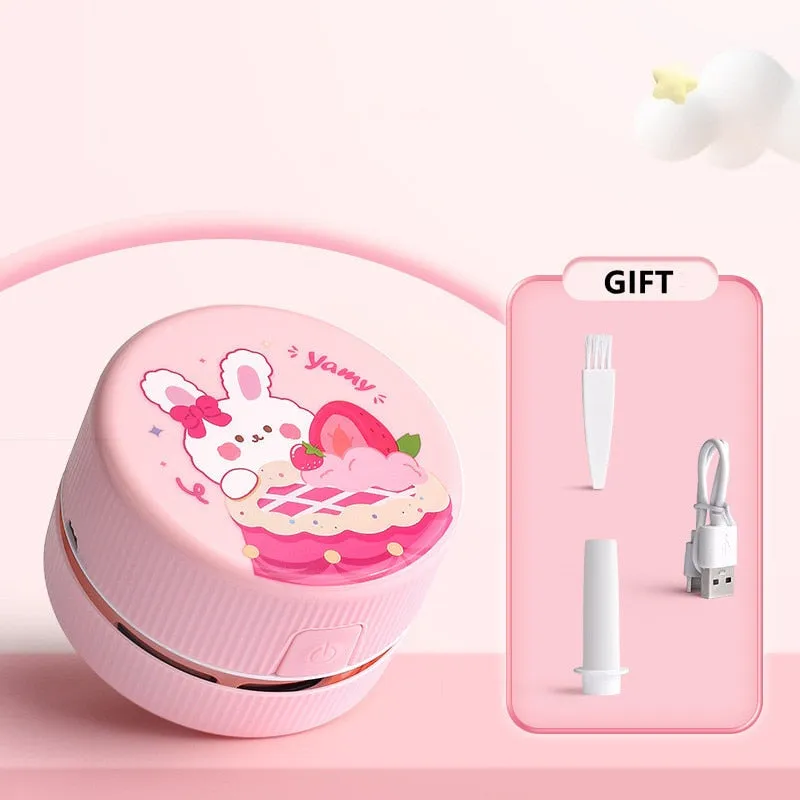 Mini Desktop  pencil and eraser shavings Electric Vacuum Cleaner
