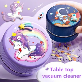 Mini Desktop  pencil and eraser shavings Electric Vacuum Cleaner