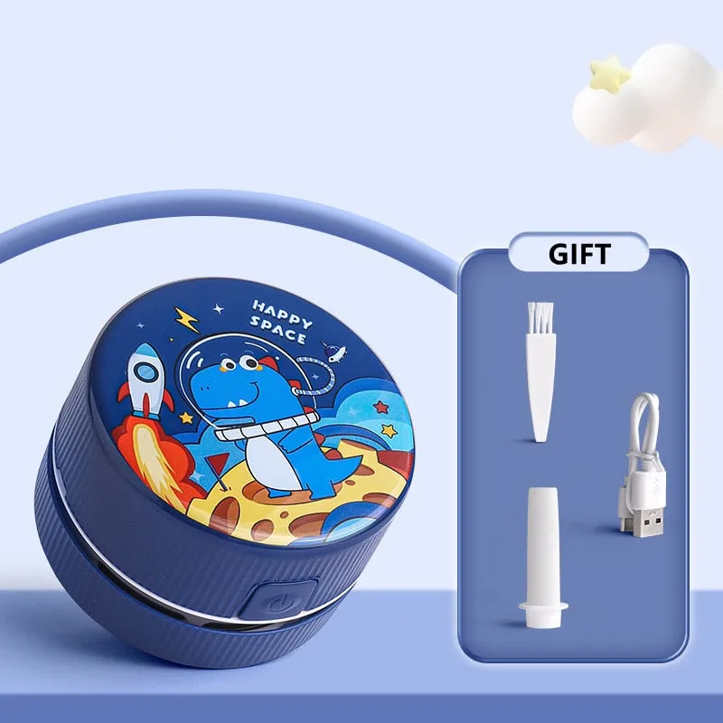 Mini Desktop  pencil and eraser shavings Electric Vacuum Cleaner