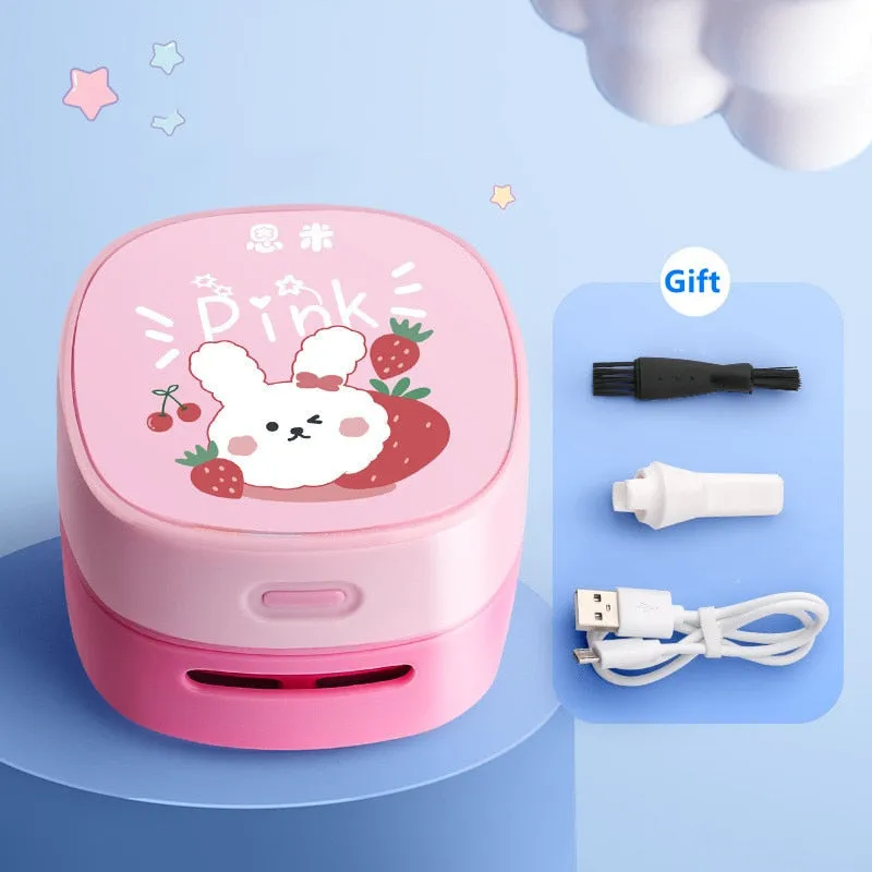 Mini Desktop  pencil and eraser shavings Electric Vacuum Cleaner