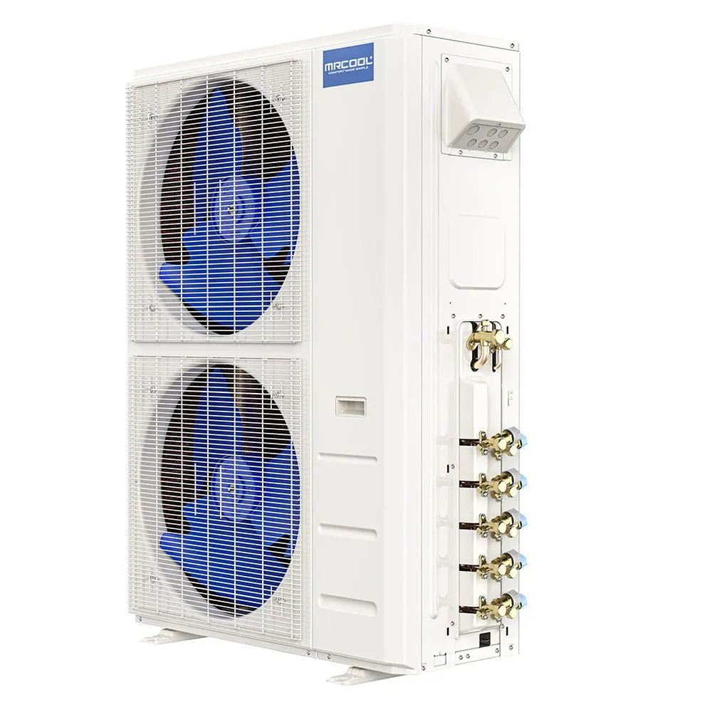 MRCOOL DIY 4th Gen 4-Zone 48,000 BTU 21 SEER (9K   9K   12K   18K) Ductless Mini Split AC and Heat Pump with Ceiling Cassettes