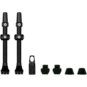 Muc-Off V2 Tubeless Valve Kit - Black, 44mm