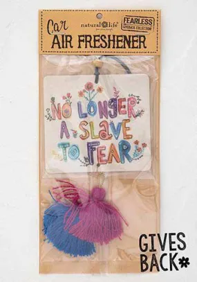 NO LONGER A SLAVE AIR FRESHENER