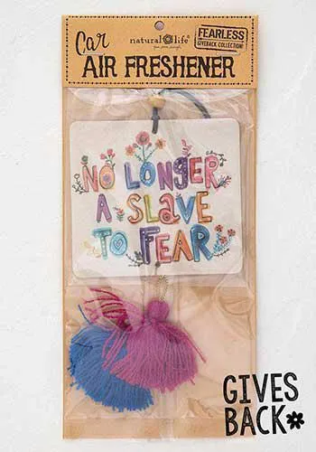 NO LONGER A SLAVE AIR FRESHENER