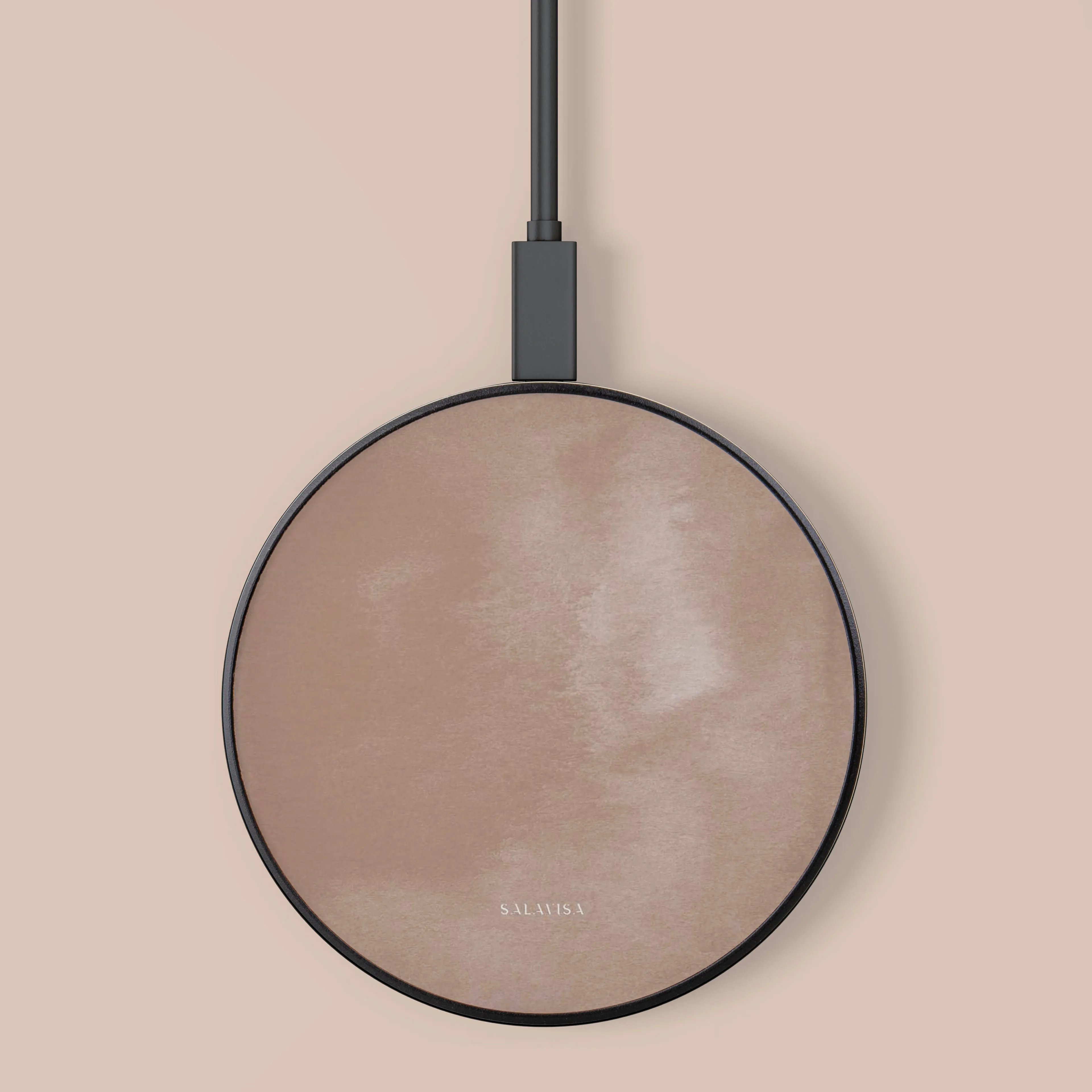 Old Rose Watercolor Wireless Charger