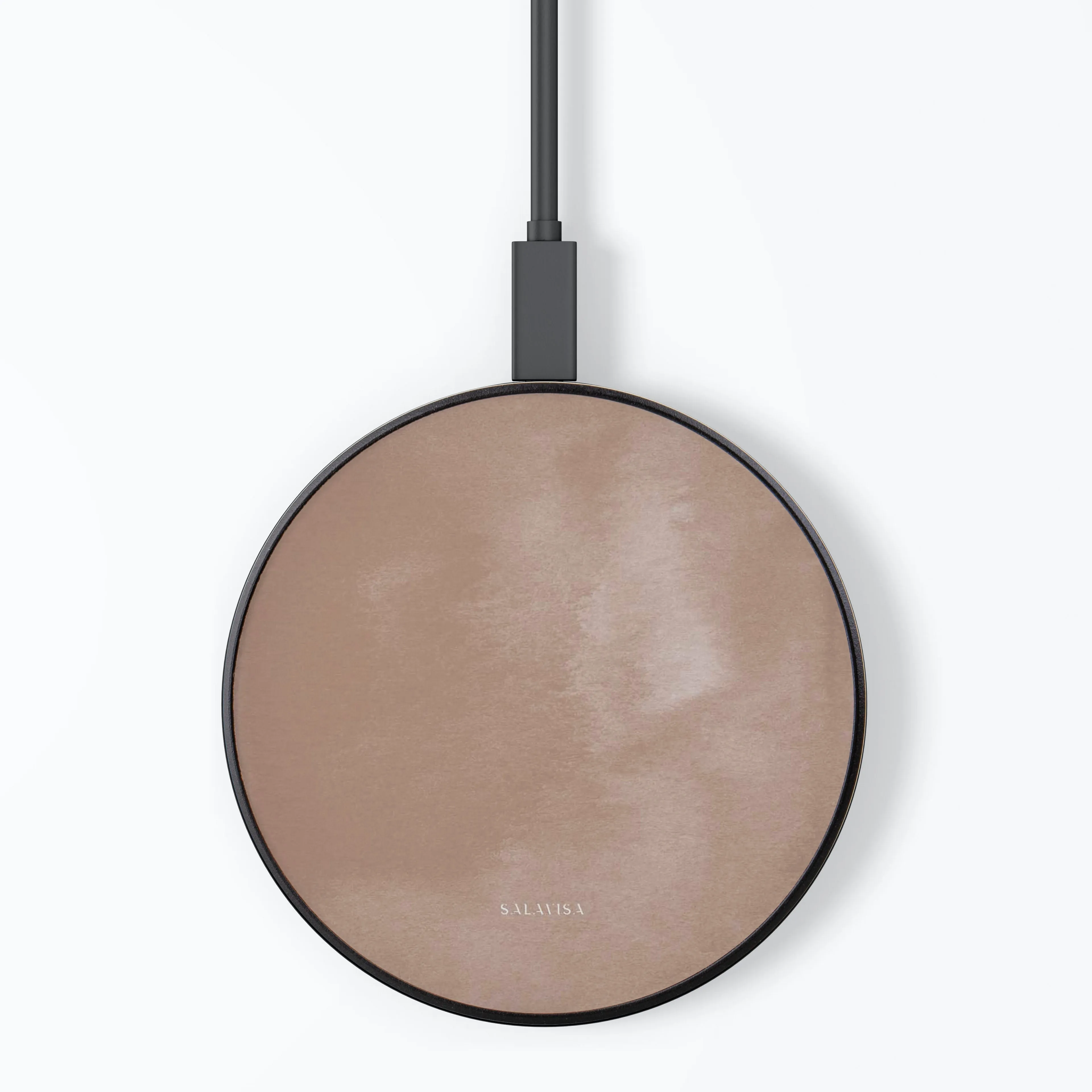 Old Rose Watercolor Wireless Charger