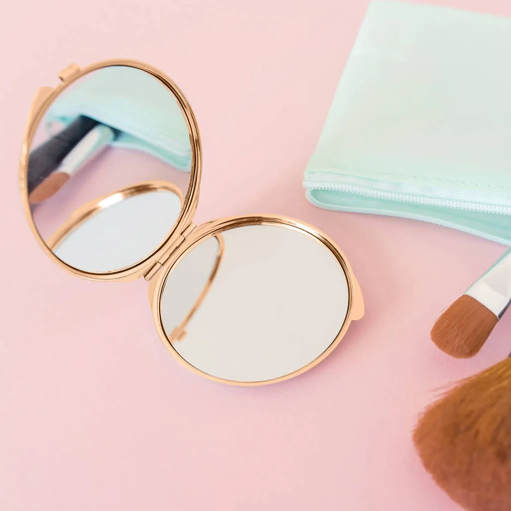 Personalised Bee You Tiful Rose Gold Mirror