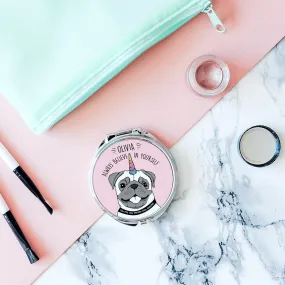 Personalised 'Believe In Yourself' Unipug Mirror