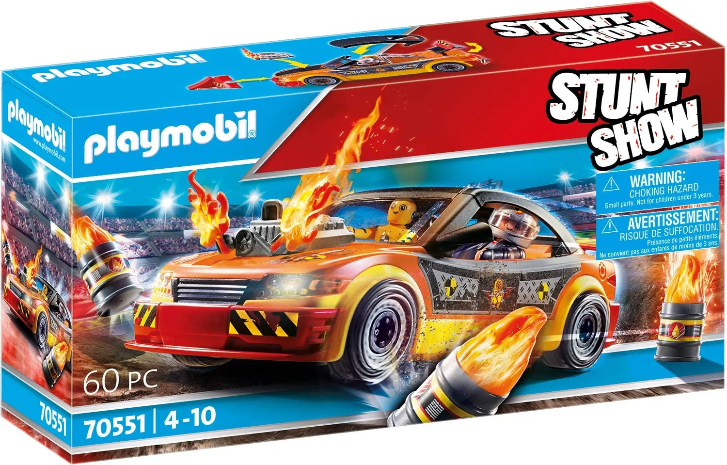 Playmobil 70551 Stunt Show Crash Car