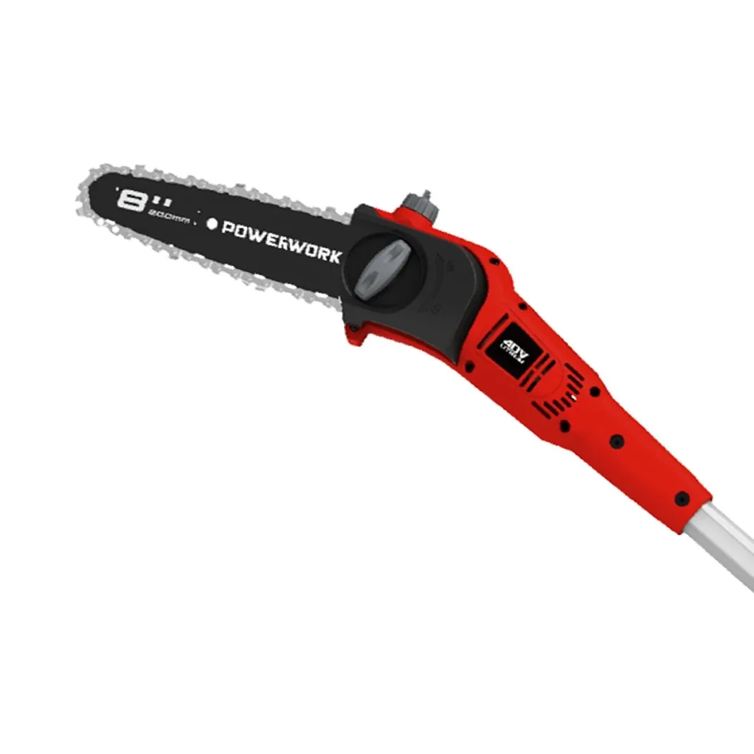 Powerworks 40V pole saw 5ah kit