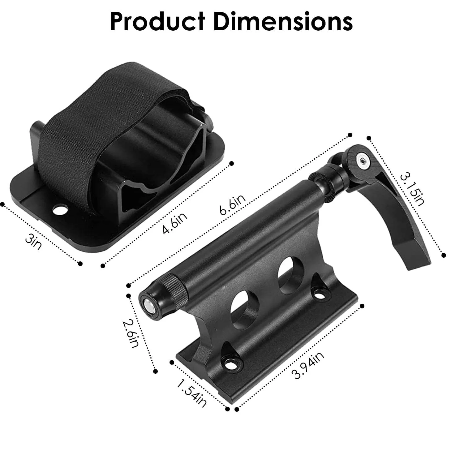 Quick Release Bike Fork Block Mount Rack for Car Roof