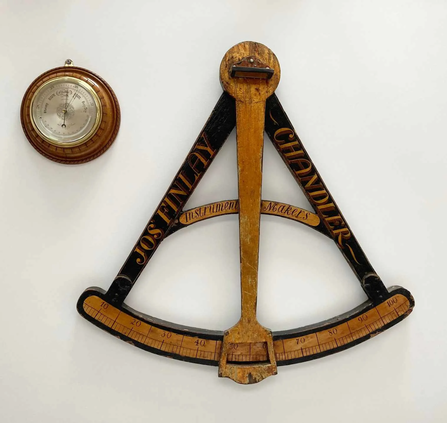 Rare Nineteenth Century Ship's Chandlers & Instrument Makers Shop Sign