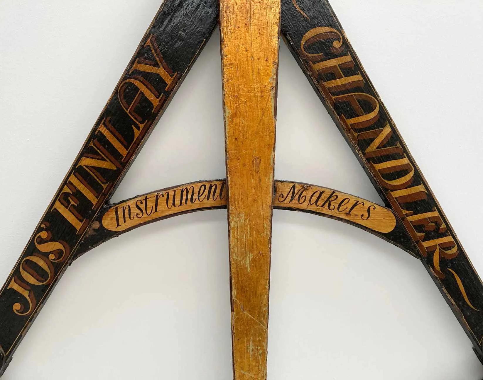 Rare Nineteenth Century Ship's Chandlers & Instrument Makers Shop Sign
