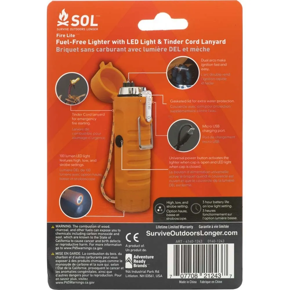 SOL Fire Lite Fuel Free Lighter