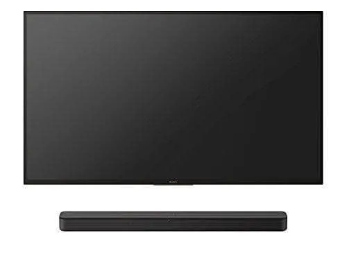 Sony 2.0ch 120W Single Soundbar With Bluetooth, Bass Reflex Speaker S Force Surround, HT-S100F, Black