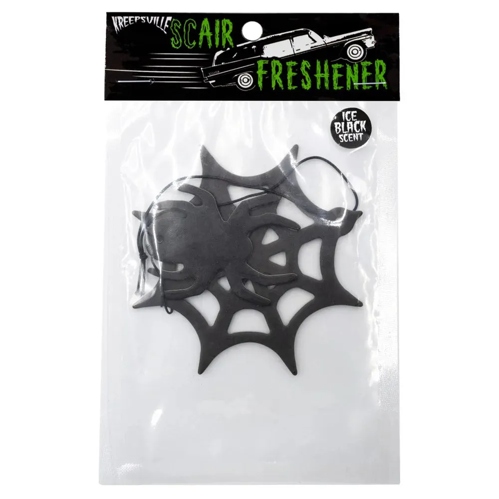 Spiderweb And Spider Air Freshener