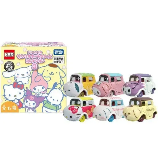 Tomica × Sanrio Characters Dream Tomica Mini Car Blind Box