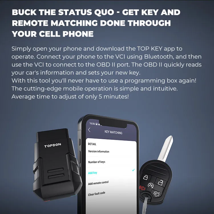 TOP KEY 50% off NOW!