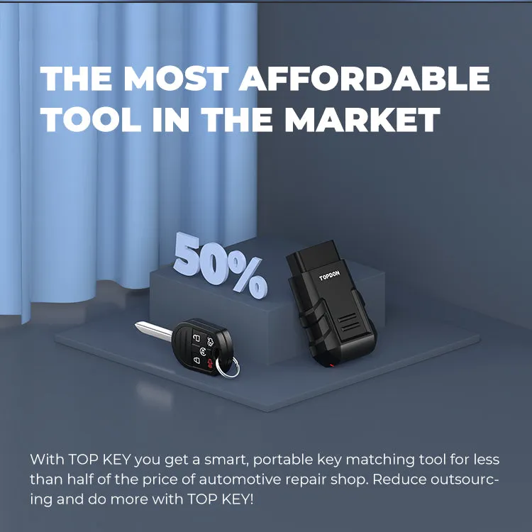 TOP KEY 50% off NOW!