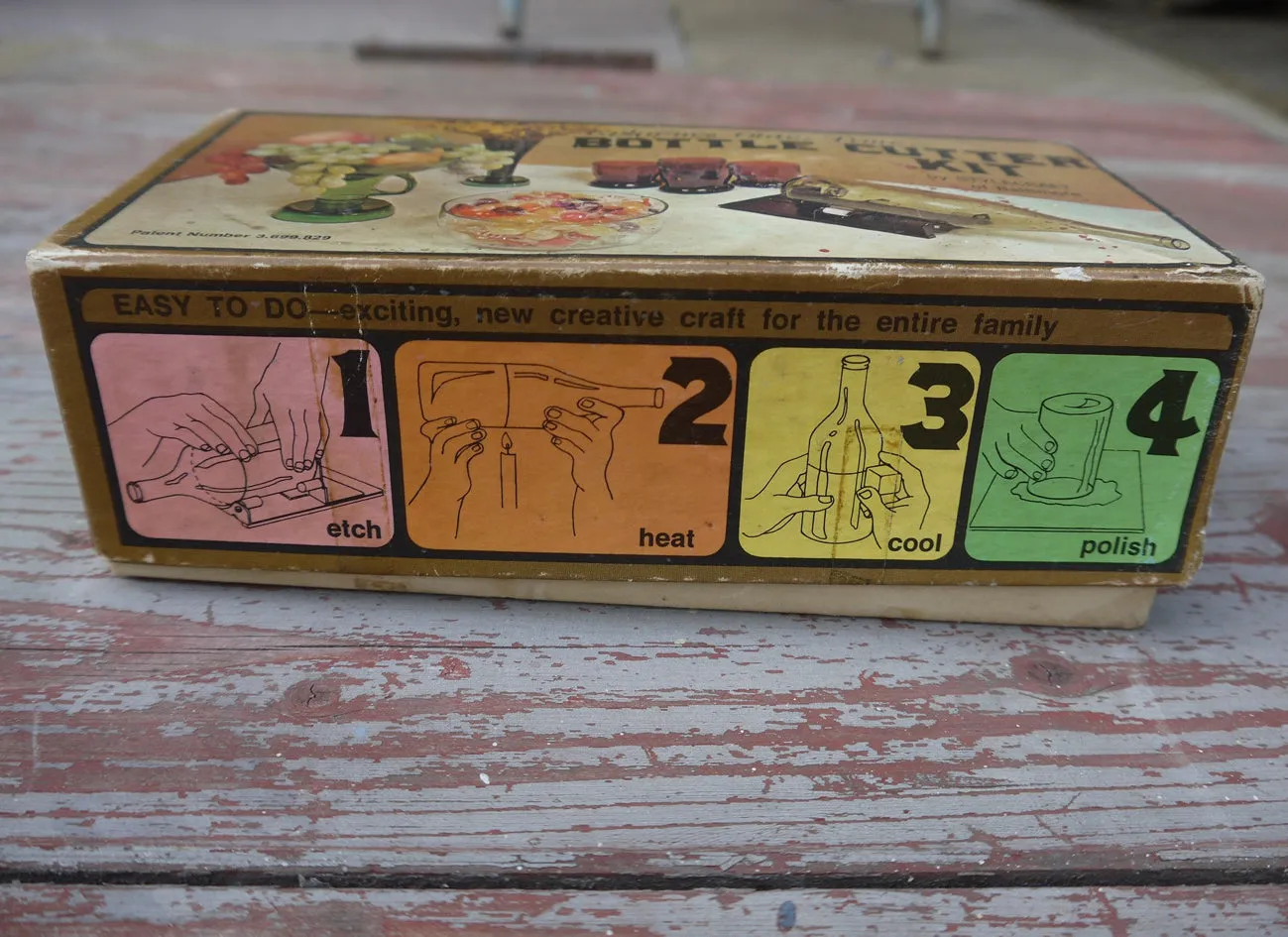 Vintage Ephrem's olde time bottle cutting kit