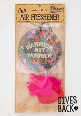 WARRIOR NOT WORRIER AIR FRESHENER